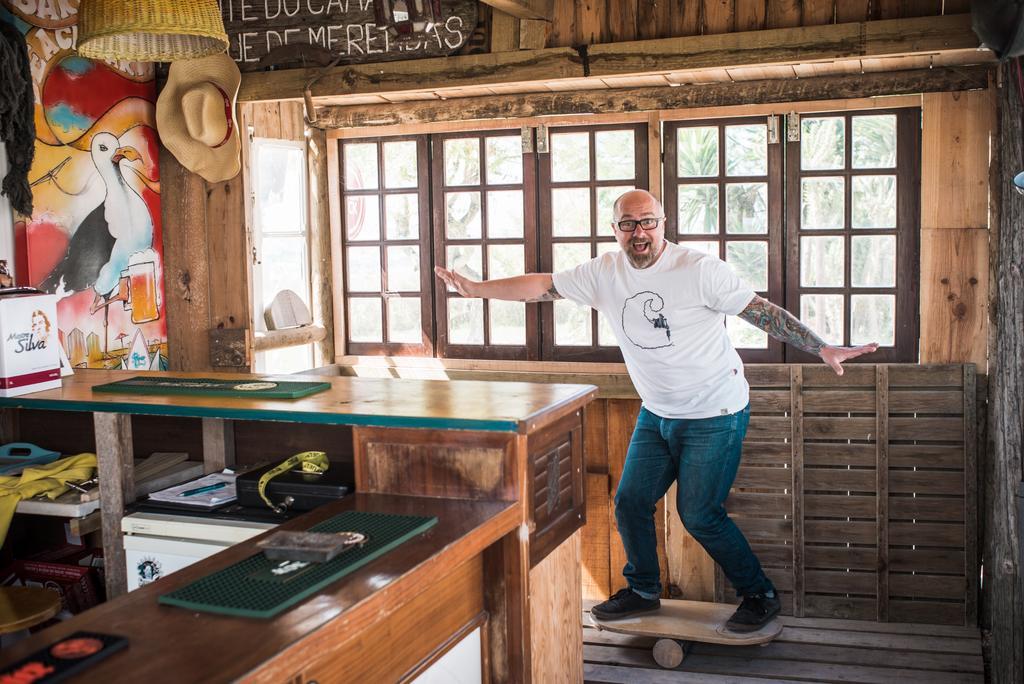 Da Silva Surfcamp Hostel Areia Branca Luaran gambar