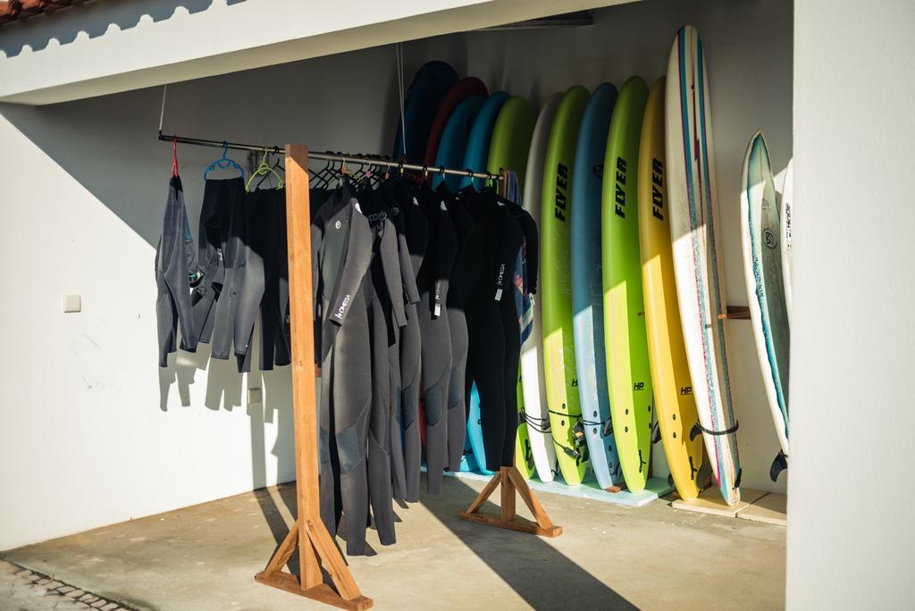 Da Silva Surfcamp Hostel Areia Branca Luaran gambar